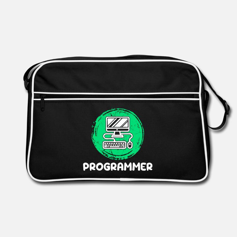 Computer Developer Programmierer Computerfreak Retro Tasche