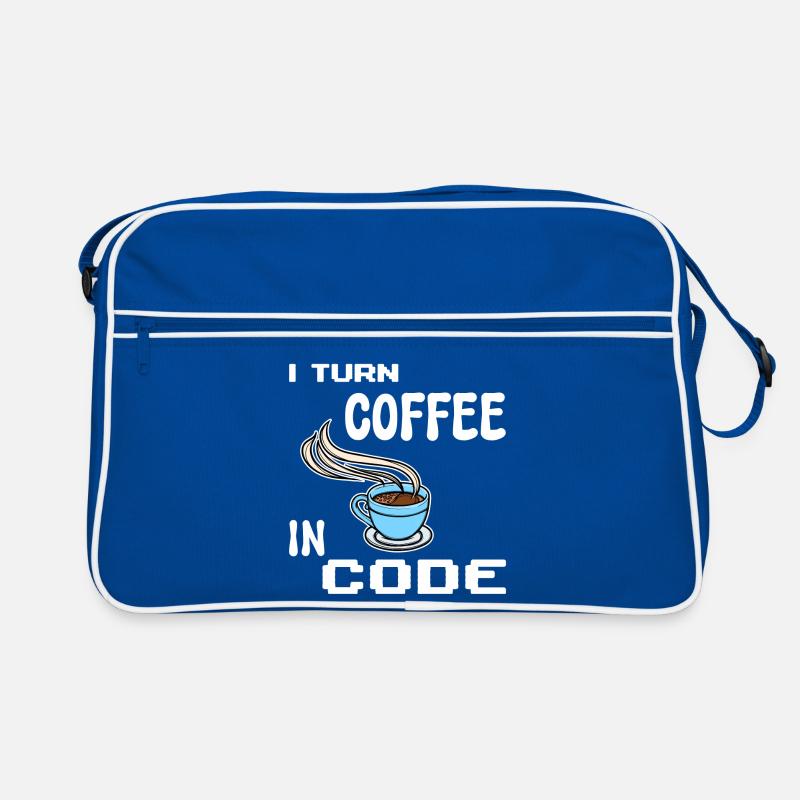 Developer Computergeek Statement Programmer Retro Bag
