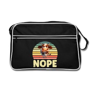 Vaches Vaches - Sac Retro - noir/blanc - Devant