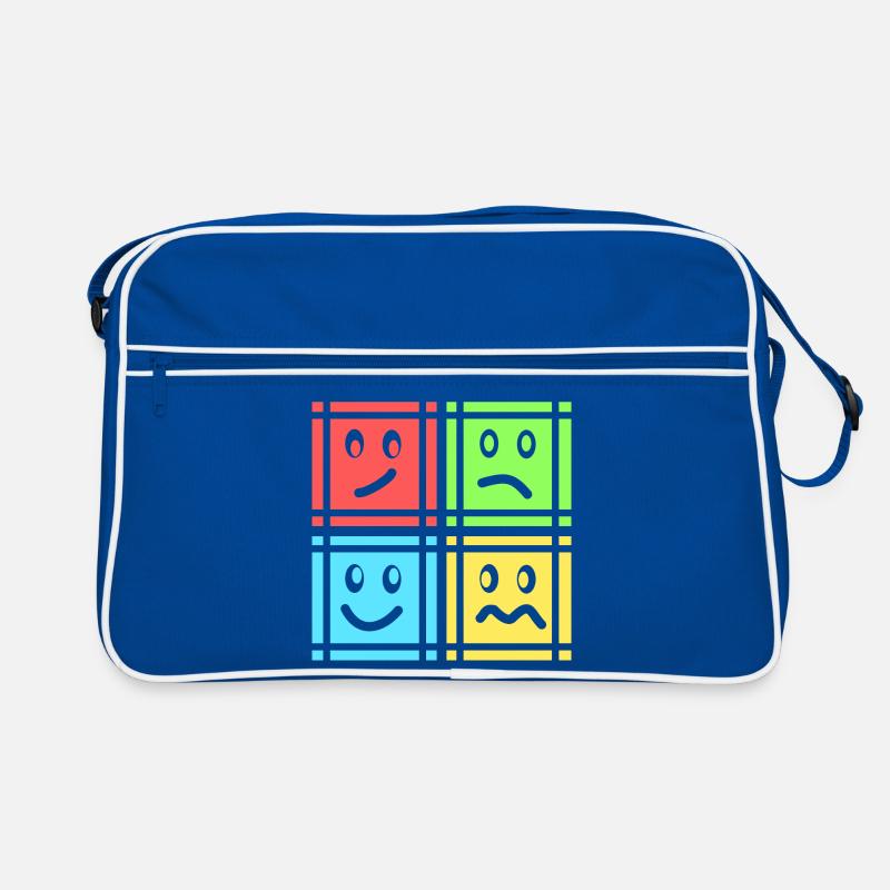 Geometric Patterns Retro Bag