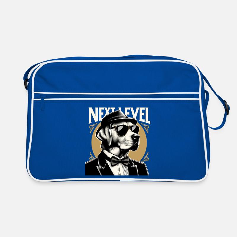 Dudley Labrador Tuxedo Suit Next Level Gift Retro Bag