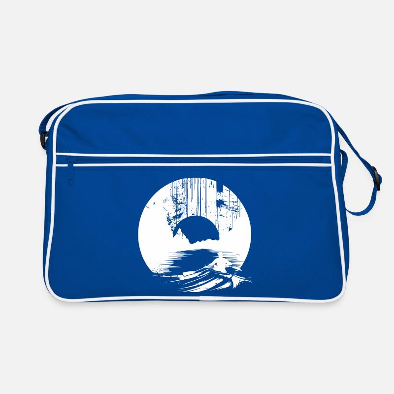 Rowing Drawing Retro Bag