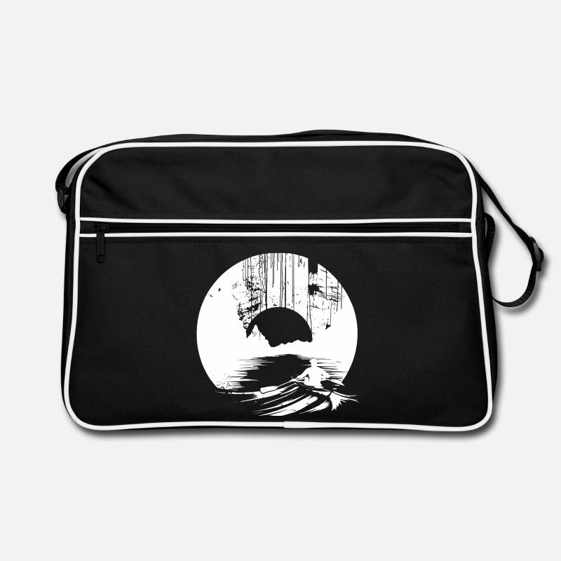 Rowing Drawing Retro Bag