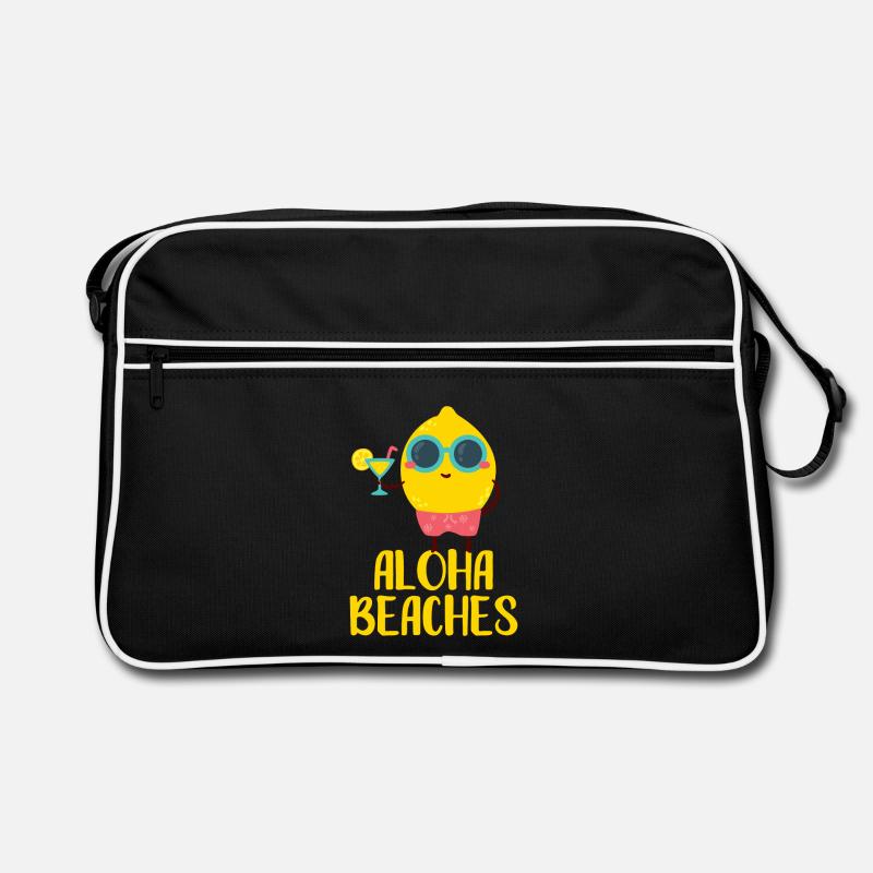 Escapade à la plage Cool Lemon Aloha Sac Retro