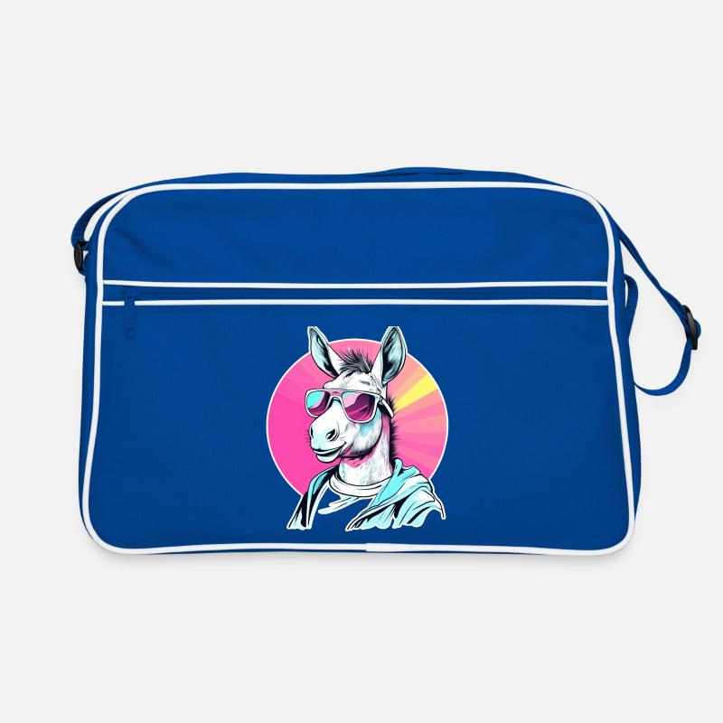 Sweat à capuche Pull Town Art avec lunettes de soleil Sac Retro