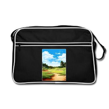 Quali Hollow Golf Club Travel Poster Souvenir WPA - Retro Bag - black/white - Front