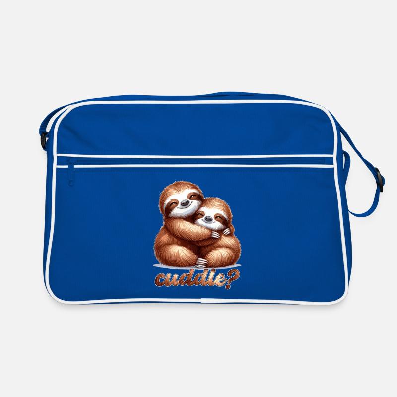 Sloths Sloth Snuggle Gift Retro Bag