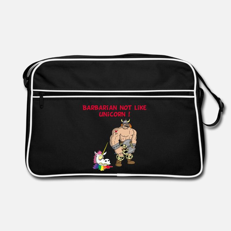 Le barbare et la licorne Sac Retro