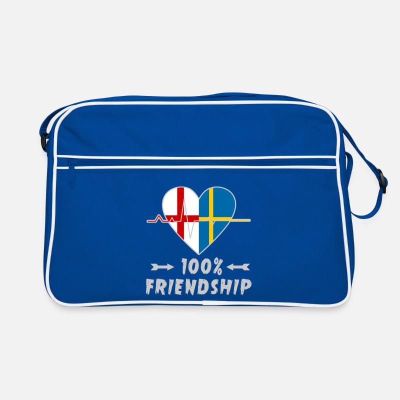 L'Angleterre et la Suède : une amitié à 100 % Sac Retro