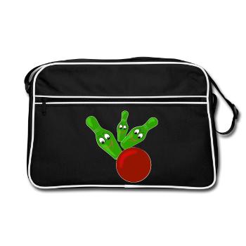 Skittles - Retro Bag - black/white - Front