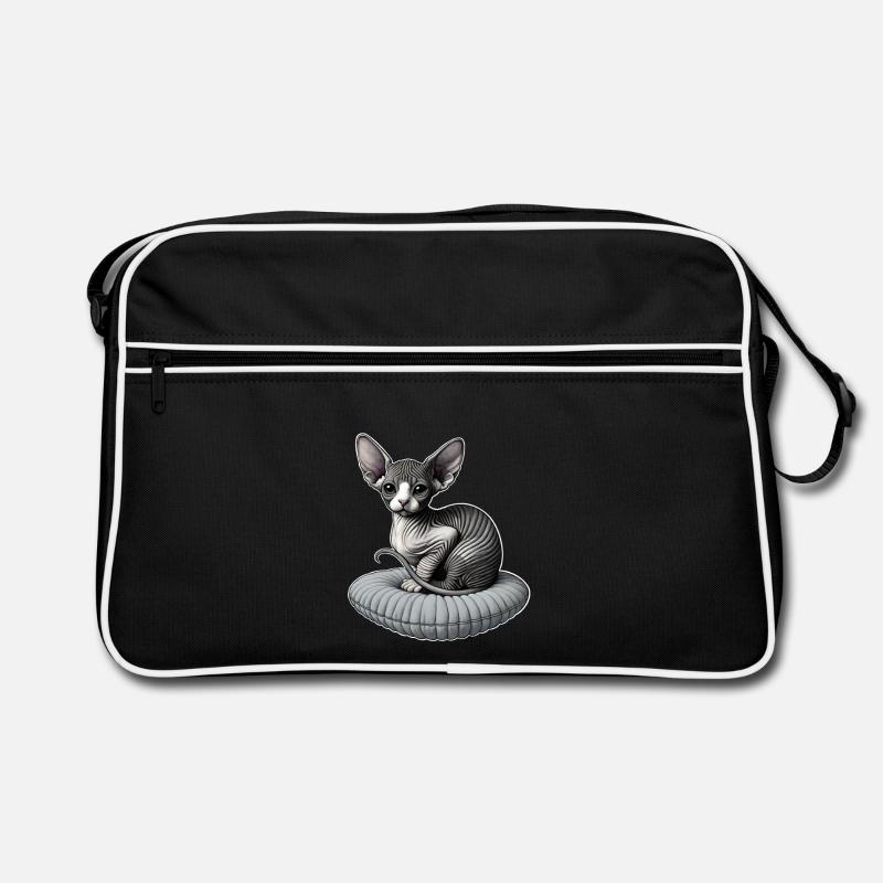Petit chat Sphynx Sac Retro