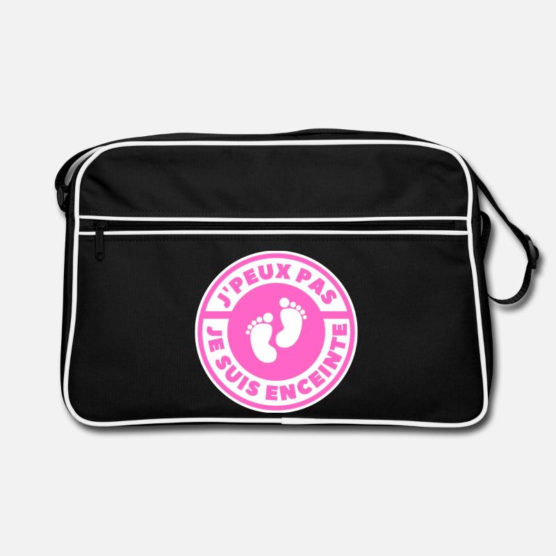 je peux pas je suis enceinte Sac Retro