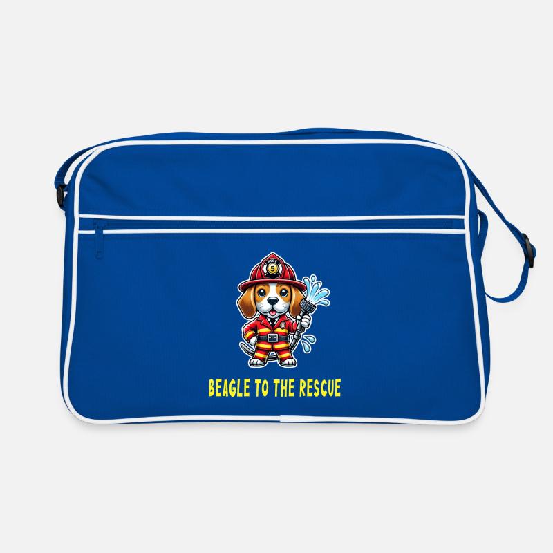 Beagle à la rescousse Sac Retro