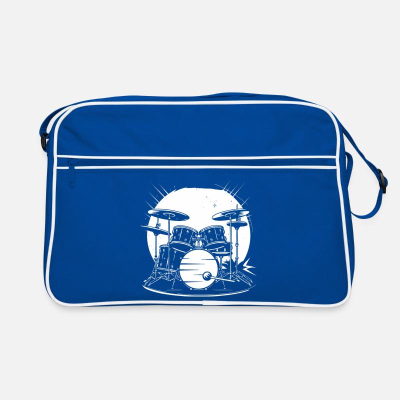 Drum Sketch Retro Bag