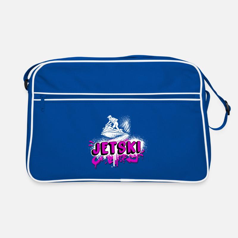Jetski Graffiti – Splash and Ride Retro Tasche