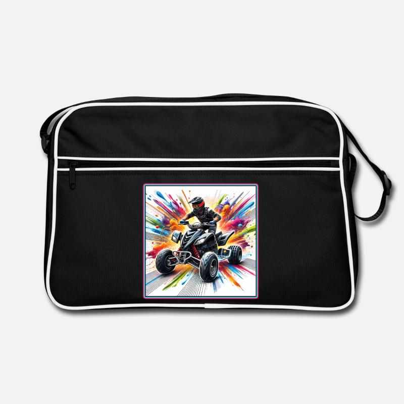 Quad Power – Explosion de couleurs Sac Retro