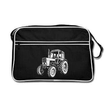 MTS Classique - Sac Retro - noir/blanc - Devant
