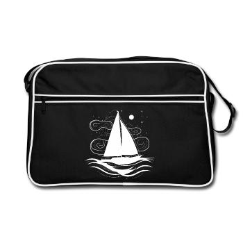 Sail - Retro Bag - black/white - Front