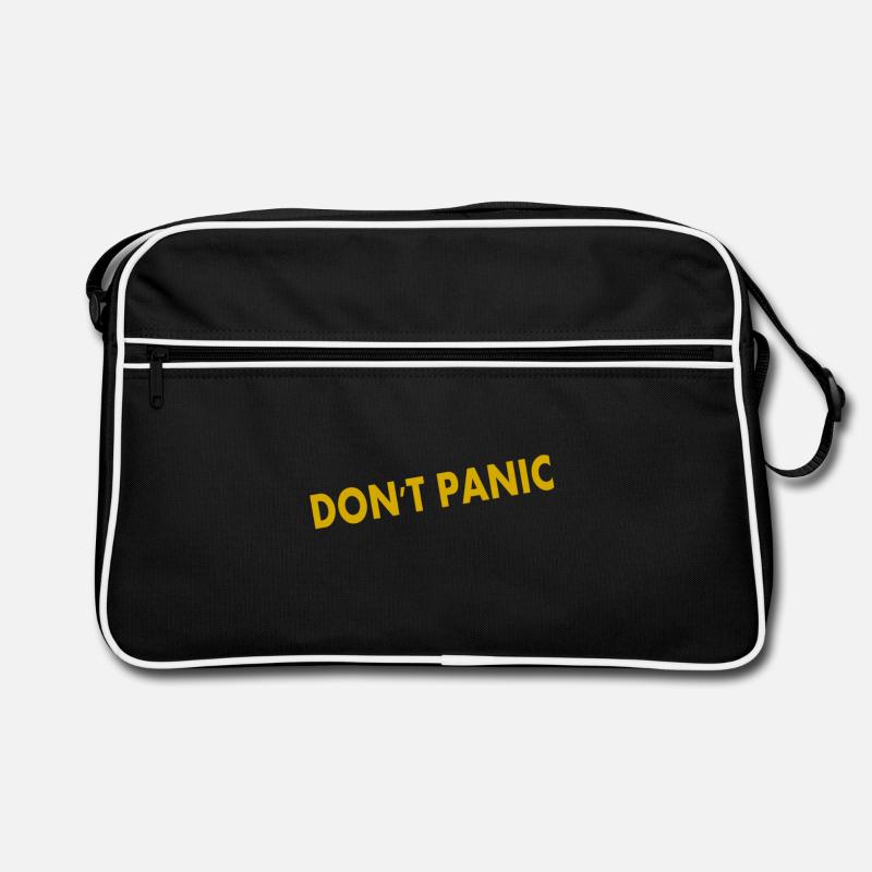 Don't Panic Retro Tasche