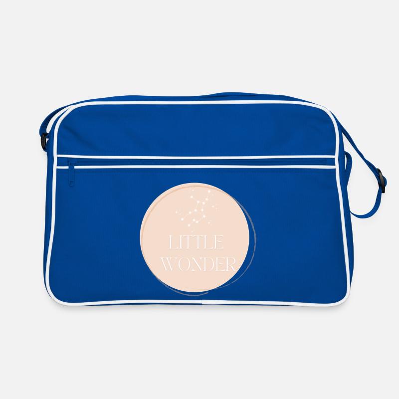 Sternbild mit Kindername Retro Tasche