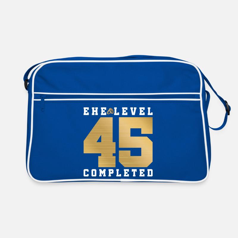 45th Wedding Anniversary Retro Bag