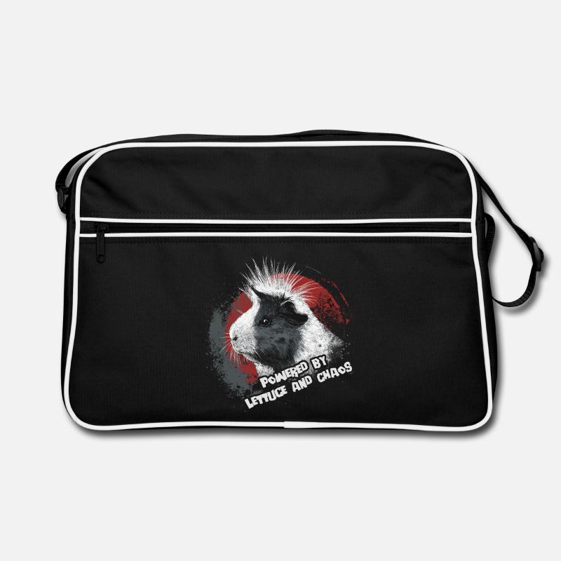 Guinea pig with funny saying Retro Bag