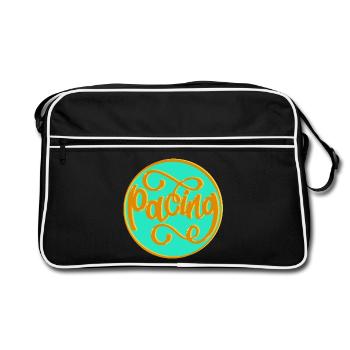 Pacing - Retro Bag - black/white - Front