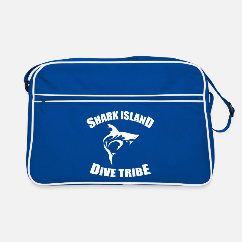 Tribu de plongée de l'île aux requins Sac Retro
