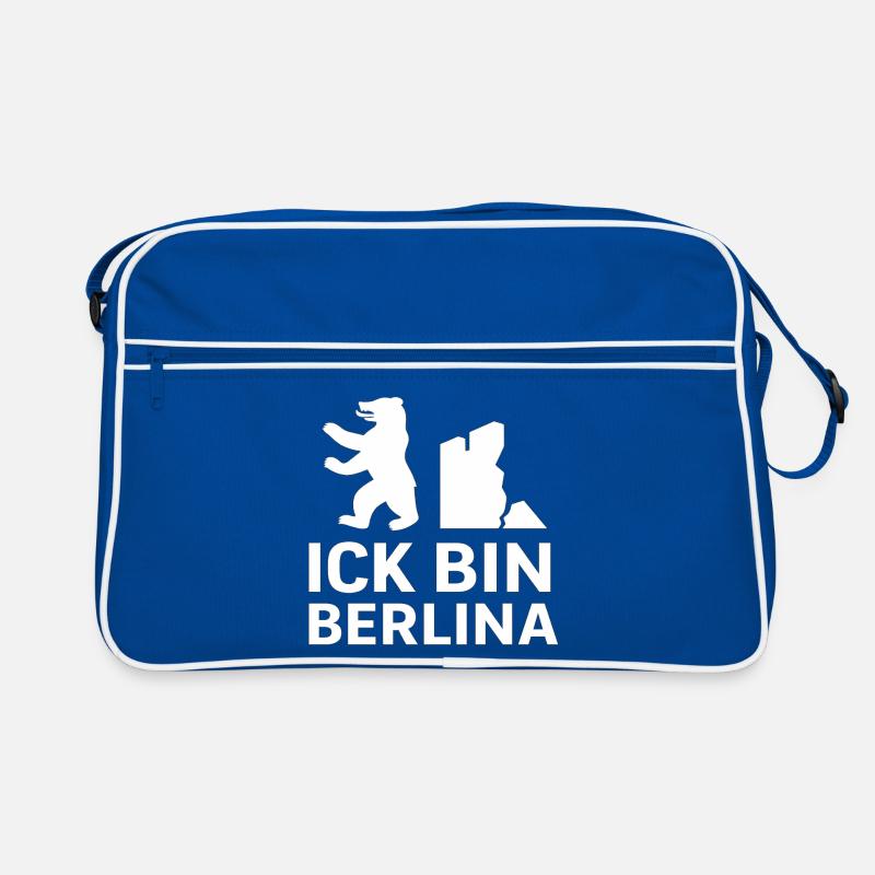 Ick bin Berlina Retro Tasche