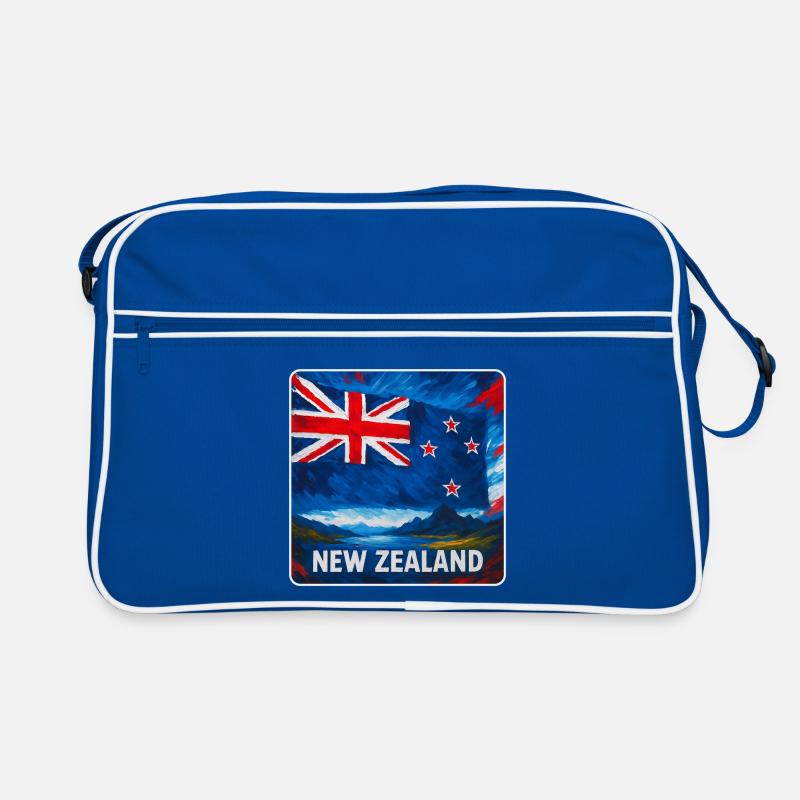 Conception du drapeau de la Nouvelle-Zélande Sac Retro