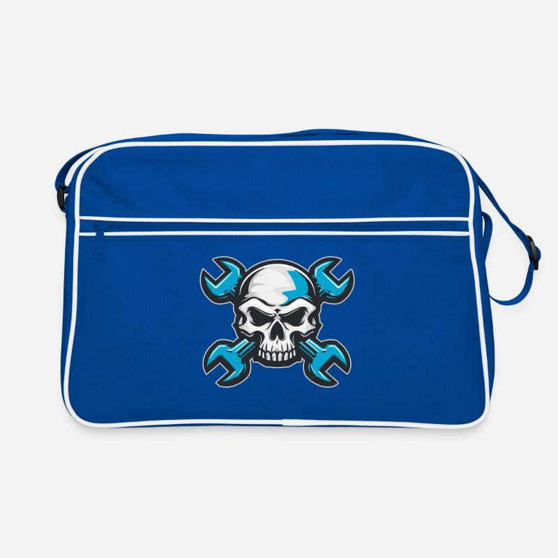 Mechanic's skull Retro Bag