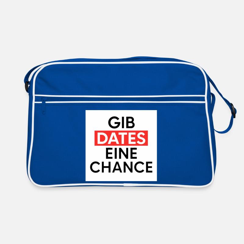 Give dates a chance Retro Bag