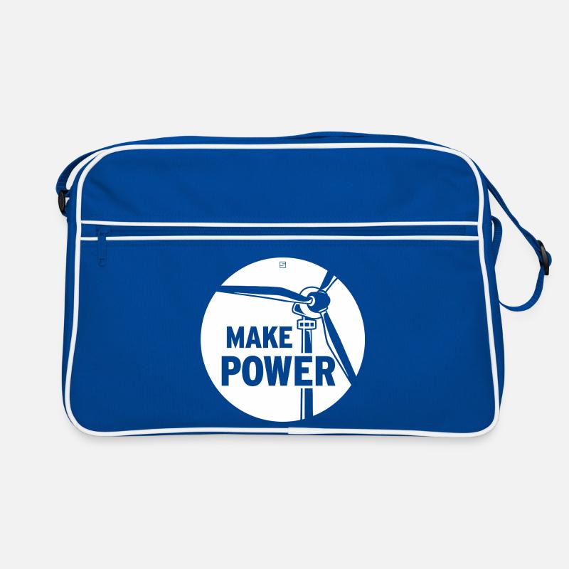 MAKE POWER Retro Tasche