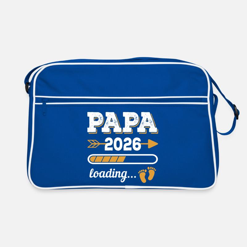 Dad 2026 Loading Future Dad Gift Retro Bag