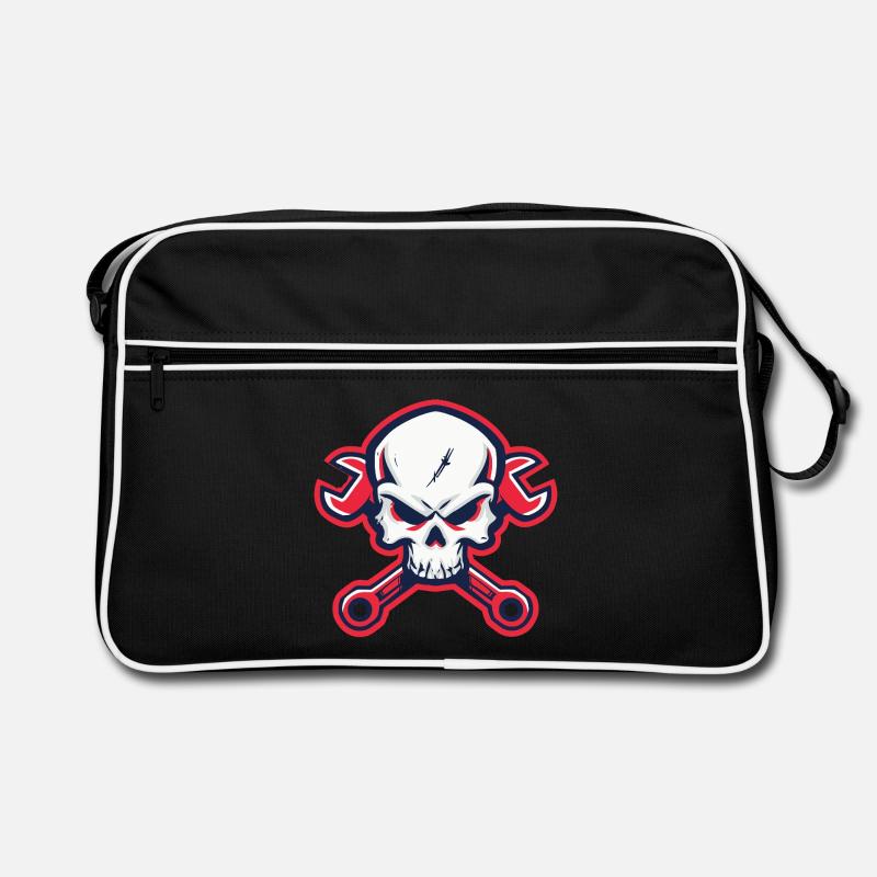 Skull & Wrenches – For real mechanics Retro Bag