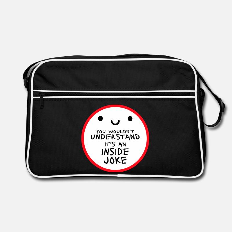 Vous ne comprendriez pas que c’est une blague d’initié Sac Retro