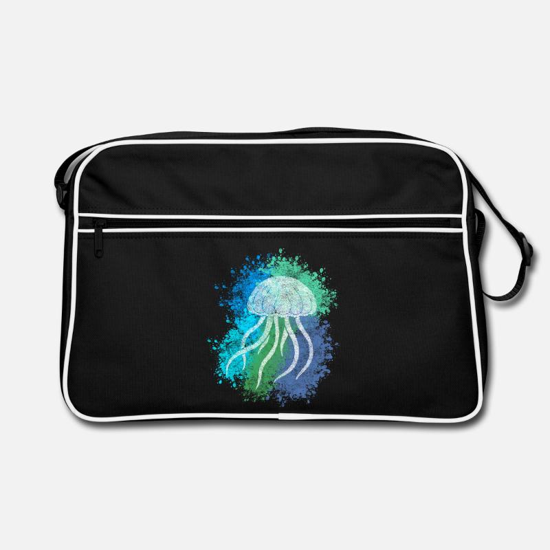 Méduse Zentangle Sac Retro