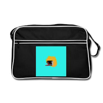 TEXTURA_DE_COLOR_#33 - Sac Retro - noir/blanc - Devant