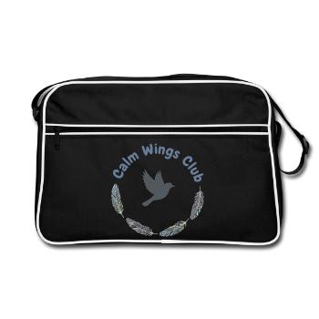 Wings of Serenity - Retro Bag - black/white - Front
