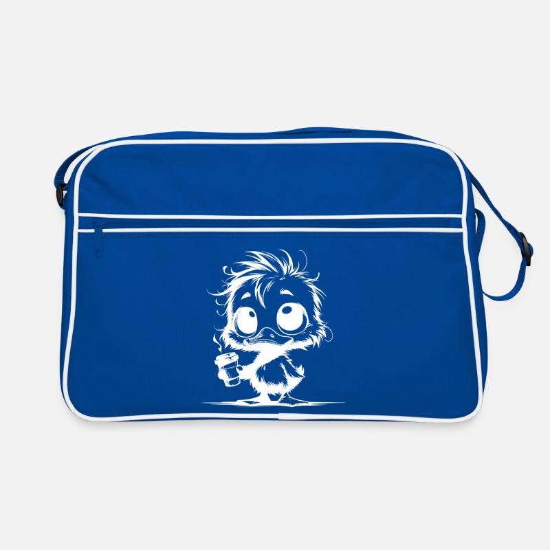 Duck in Survival Mode Caffeine Coma Mug Retro Bag