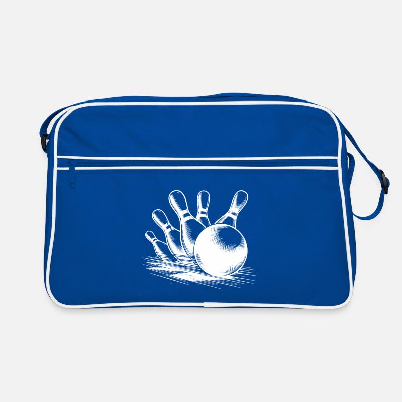 Magic Bowling Ball on Course for Victory Retro Bag