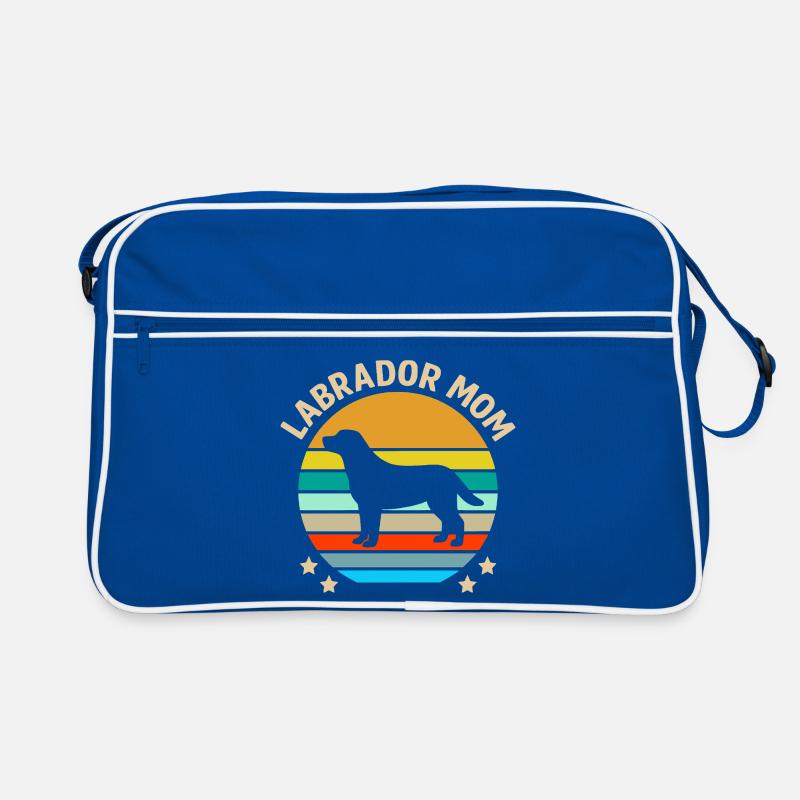 Labrador Mom Retro Tasche