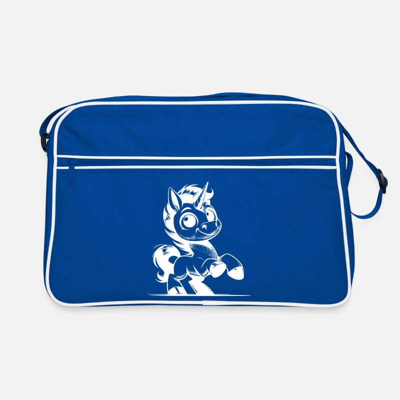 Petit bébé licorne câlin charmant Sac Retro
