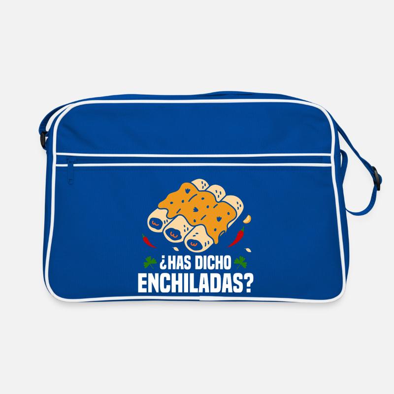  Enchilada Mexican Cuisine Mexicano Costume Retro Bag