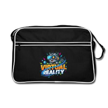 Technologie de jeu en réalité virtuelle Kidstyle - Sac Retro - noir/blanc - Devant