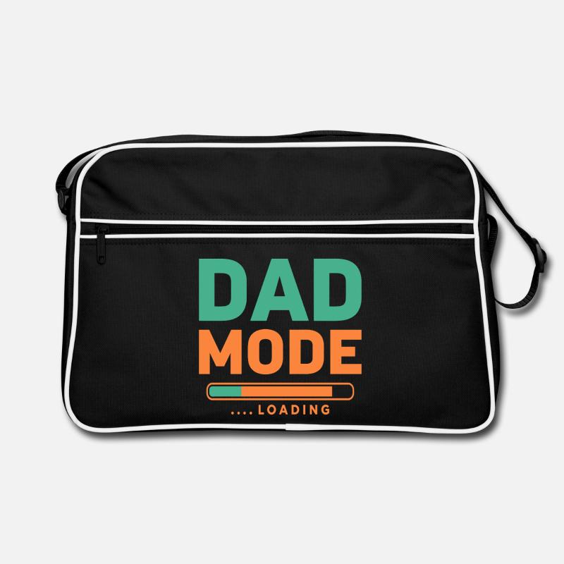 Dad Mode Loading for Proud Fathers-to-be Retro Bag
