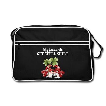 Get Well Get Well Health Ladybug - Retro Bag - black/white - Front