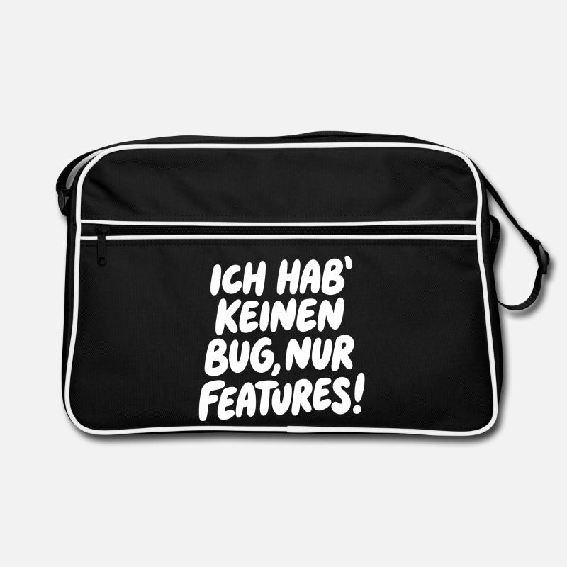 Ich hab keinen Bug, nur Features Retro Tasche