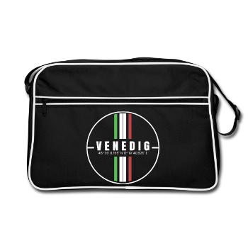 Venice Coordinates - Retro Bag - black/white - Front