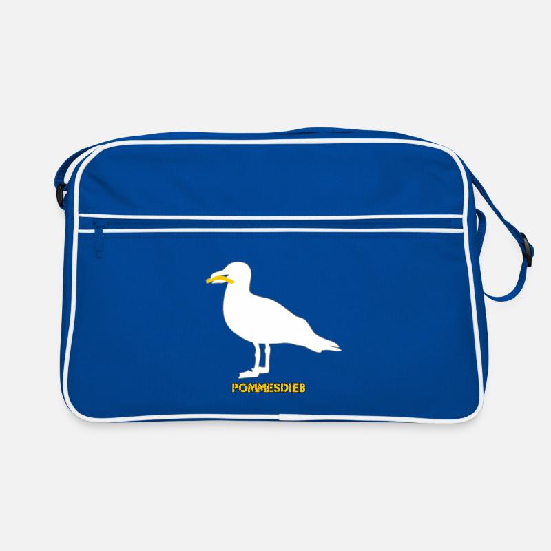 Frites Mouette Voleuse - Blanc Sac Retro